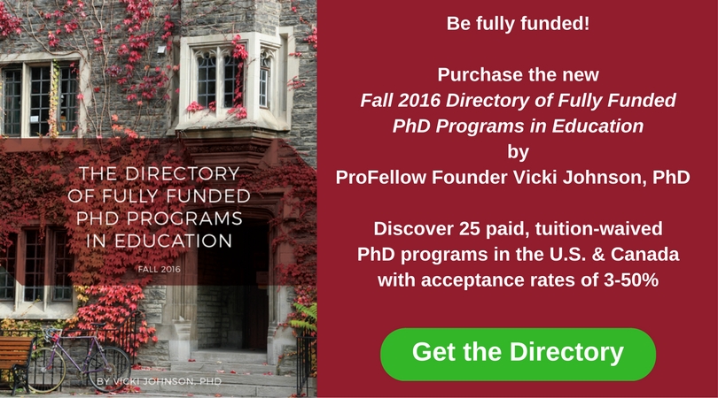 phd education full funding